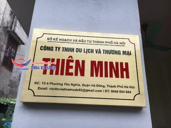 e2e biển hiệu công ty