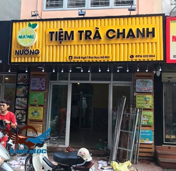 bảng hiệu tole cho tiệm trà sữa 5125621)