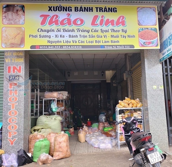 Chuỗi Bảng Hiệu Tiệm Bánh Tráng Tây Ninh 5O