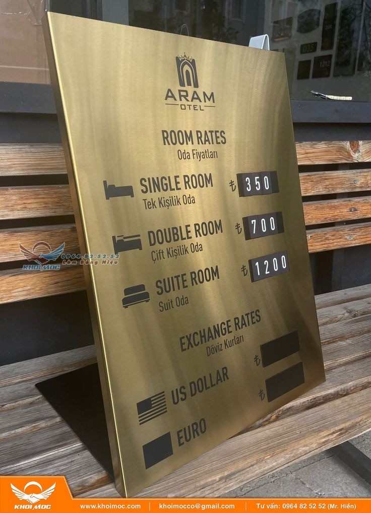 Bảng tên công ty inox ăn mòn6 2as6as