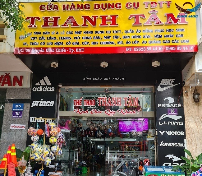 bảng hiệu cửa hàng 2a6sa