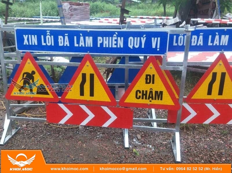 thi công biển báo giao thông 626